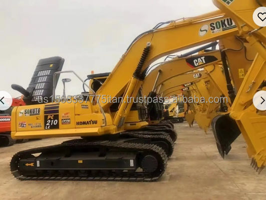 2023 Jahr Komatsu PC210 Bagger mit 1,5 M3 Eimer-Kapazität und Original-Hydraulikventil
