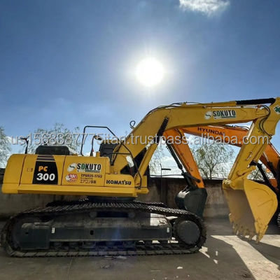 30 Tonnen Komatsu Bagger PC300-7 PC300-8 Gebraucht Bagger mit Original-Hydraulikventil