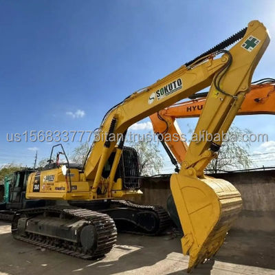 30 Tonnen Komatsu Bagger PC300-7 PC300-8 Gebraucht Bagger mit Original-Hydraulikventil