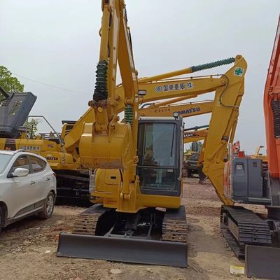 5.6 Tonnen Mini Digger Komatsu PC56 Crawler Bagger aus Japan mit Original-Hydraulikpumpe