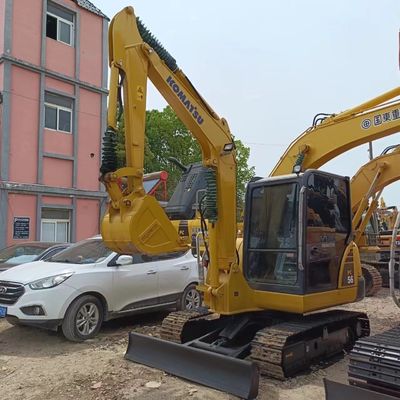 5.6 Tonnen Mini Digger Komatsu PC56 Crawler Bagger aus Japan mit Original-Hydraulikpumpe