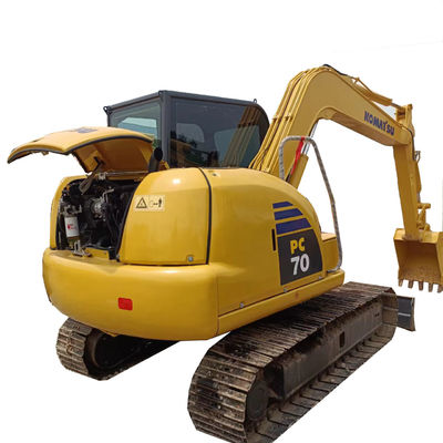 Gebrauchtes Komatsu PC70 Bagger mit Original-Hydraulikzylinder und 0.2M3 Eimerkapazität