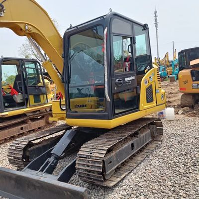 Gebrauchtes Komatsu PC70 Bagger mit Original-Hydraulikzylinder und 0.2M3 Eimerkapazität