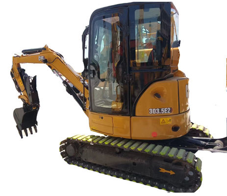 5 Tonnen Betriebsgewicht Original Hydraulikventil Gebraucht Caterpillar 303.5e2 Minibagger