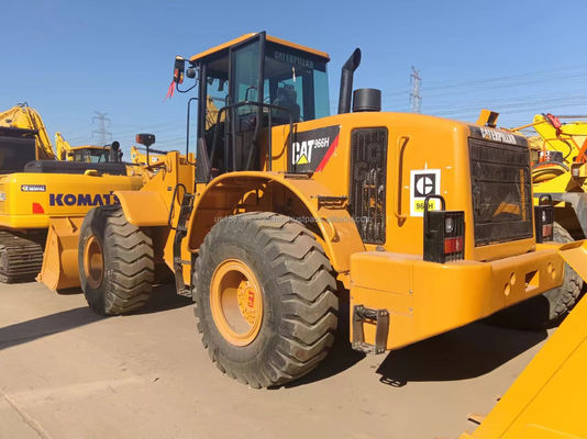 Großes Gebraucht-Caterpillar 966 H-Lader Traktor-Lader mit CAT-Motor in gutem Zustand
