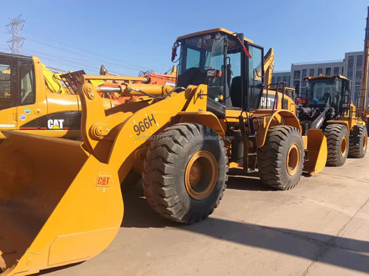 Großes Gebraucht-Caterpillar 966 H-Lader Traktor-Lader mit CAT-Motor in gutem Zustand