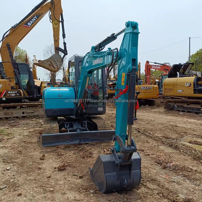 6TON SWE 60E Hydraulischer Crawlerbagger in gutem Zustand mit 0,34 M3 Eimerkapazität