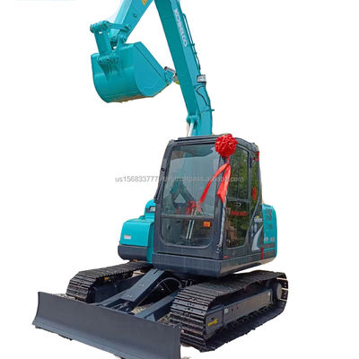Kobelco SK75-8 Gebrauchtes Hydraulisches Crawlerbagger mit 0,4 M3 Eimerkapazität und 2016