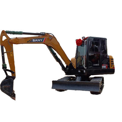 Kleine Baumaschinen Sany SY60C Gebrauchtbagger mit 0,25 M3 Eimerkapazität