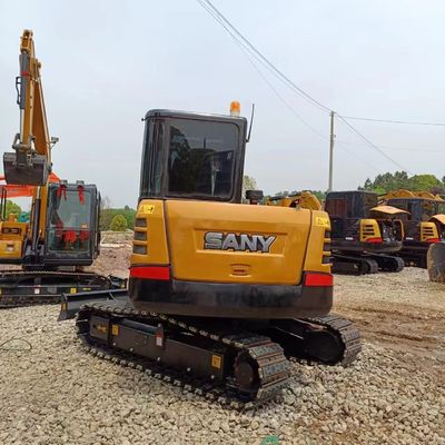 Kleine Baumaschinen Sany SY60C Gebrauchtbagger mit 0,25 M3 Eimerkapazität