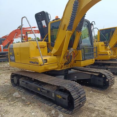 Gebrauchtes Komatsu Bagger PC120 mit Original-Hydraulikventil und Betriebsgewicht von 13 Tonnen
