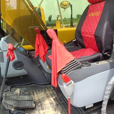 Gebrauchtes Komatsu Bagger PC120 mit Original-Hydraulikventil und Betriebsgewicht von 13 Tonnen