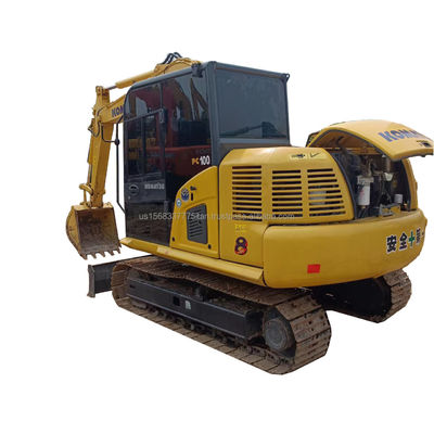 Shanghai Gebraucht Bagger Komatsu PC100 Digger Maschine 10 Tonnen Betriebsgewicht für Ihre