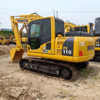Gebrauchtes Komatsu PC110 Hydraulic Crawler Excavator 11 Tonnen mit und 0,48M3 Eimer Kapazität