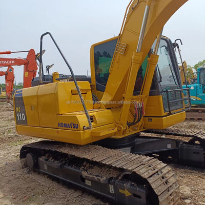 Gebrauchtes Komatsu PC110 Hydraulic Crawler Excavator 11 Tonnen mit und 0,48M3 Eimer Kapazität
