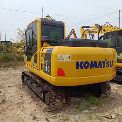 Gebrauchtes Komatsu PC110 Hydraulic Crawler Excavator 11 Tonnen mit und 0,48M3 Eimer Kapazität