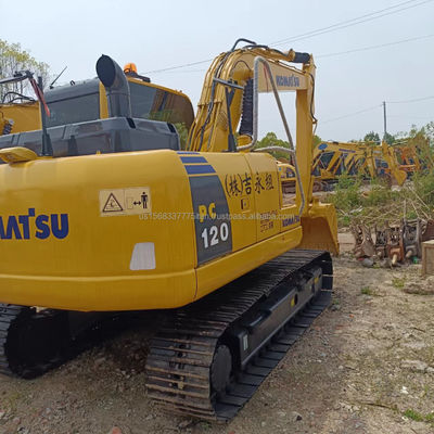 Original-Hydraulikpumpe 12 Tonnen Komatsu PC120 Gebrauchtbagger Crawler in gutem Zustand