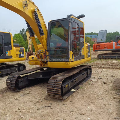 12 Tonnen Betriebsgewicht Hydraulischer Bagger Crawler Gebrauchtbagger Harga Komatsu PC120