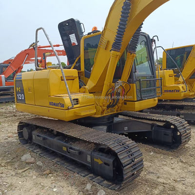 12 Tonnen Betriebsgewicht Hydraulischer Bagger Crawler Gebrauchtbagger Harga Komatsu PC120