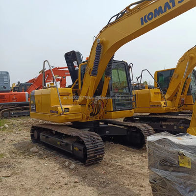 6000 KG Komatsu PC120 Gebraucht-Crawlerbagger mit Original-Hydraulikpumpe
