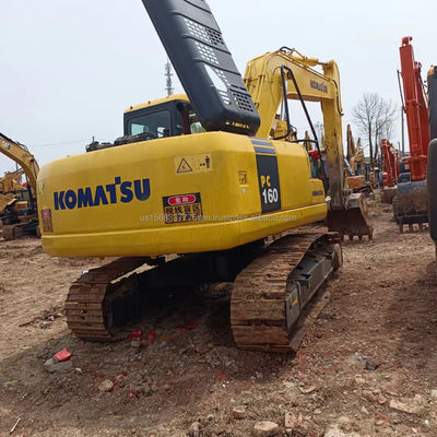 Gebrauchtes Komatsu PC160 Bagger 16 Tonnen Hydraulisches Crawler Bagger Original Hydraulisches Ventil
