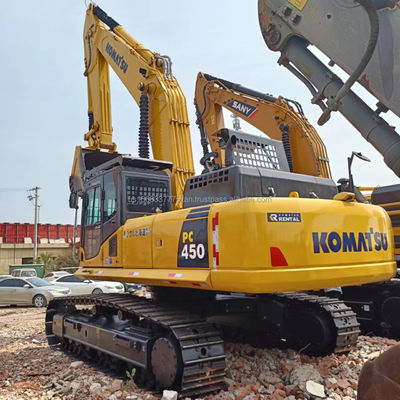 Gebrauchtes Komatsu PC450-7 Bagger mit 2M3 Eimerkapazität und Original-Hydraulikventil