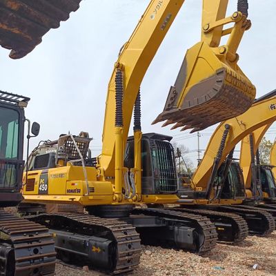 40 Tonnen PC450 Japan Gebrauchtkomatsu Hydraulischer Crawler Bagger mit fortschrittlicher Technologie