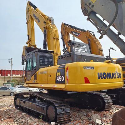 40 Tonnen PC450 Japan Gebrauchtkomatsu Hydraulischer Crawler Bagger mit fortschrittlicher Technologie