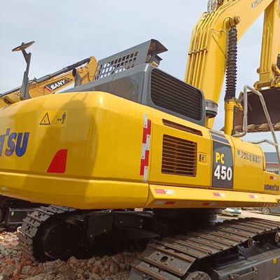 40 Tonnen PC450 Japan Gebrauchtkomatsu Hydraulischer Crawler Bagger mit fortschrittlicher Technologie