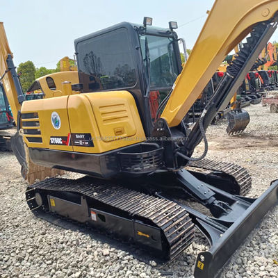 Gebrauchtes Sany SY60C Bagger mit 6 Tonnen Betriebsgewicht und Originalhydrauliksystem