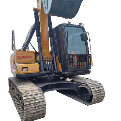 73 kW SANY SY135C Großer hydraulischer Bagger 13000 KG Erdbewegungsbagger