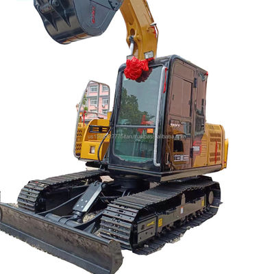 2016 SANY Sy95c Bagger mit geringer Arbeitszeit und ISUZU Kawasaki Hydraulikpumpe
