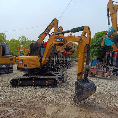 SANY SY60C Bagger mit ausgezeichneter Effizienz und guter Leistung 0-2000 Arbeitsstunden