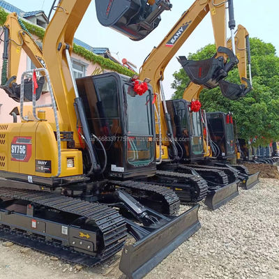 Sany SY 75C Bagger 2016 Jahr 0-2000 Arbeitszeiten geeignet für Kundenanforderungen