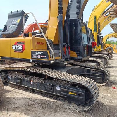 Gebrauchtes Crawler Bagger Sany SY215C mit Original Sany 215 Bagger und Hydraulikzylinder