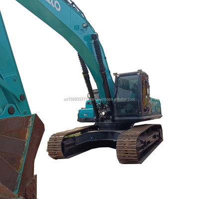 Kobelco SK350 Bagger Gebraucht gute Leistung Große hydraulische Baumaschine