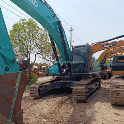 Kobelco SK350 Bagger Gebraucht gute Leistung Große hydraulische Baumaschine