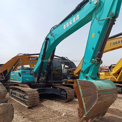 Kobelco SK350 Bagger Gebraucht gute Leistung Große hydraulische Baumaschine