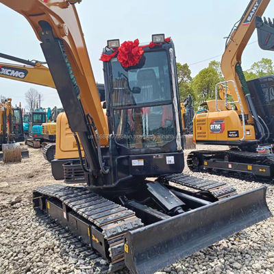 Gebrauchtes Sany SY60C Bagger mit 0,28 M3 Eimerkapazität und 6000 KG Maschinengewicht