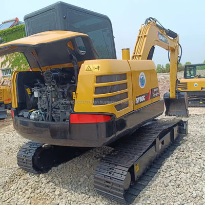 Sany SY60C Bagger mit hervorragender Leistung und Original-Hydraulikventil
