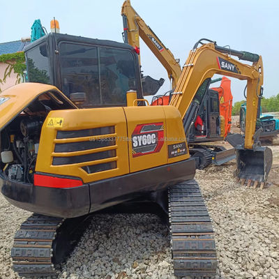 Sany SY60C Bagger mit hervorragender Leistung und Original-Hydraulikventil