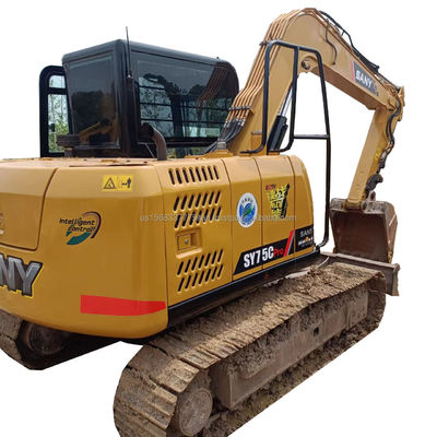 Gebrauchtes Sany Sy 75cpro Bagger mit Original-Hydraulikventil und 0-2000 Arbeitsstunden