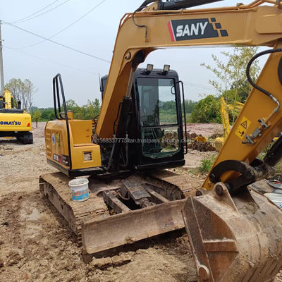 Gebrauchtes Sany Sy 75cpro Bagger mit Original-Hydraulikventil und 0-2000 Arbeitsstunden