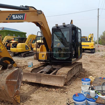 Gebrauchtes Sany Sy 75cpro Bagger mit Original-Hydraulikventil und 0-2000 Arbeitsstunden