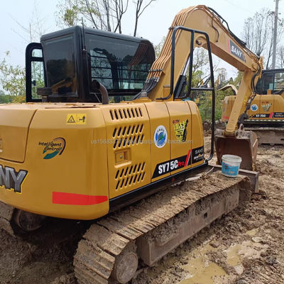 Gebrauchtes Sany Sy 75cpro Bagger mit Original-Hydraulikventil und 0-2000 Arbeitsstunden