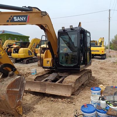 0.55M3 Eimer-Kapazität verwendet Sany SY155C Bagger für Bergbauarbeiten in gutem Zustand