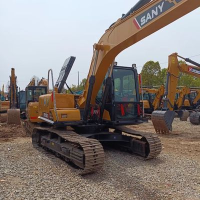 0.55M3 Eimer-Kapazität verwendet Sany SY155C Bagger für Bergbauarbeiten in gutem Zustand