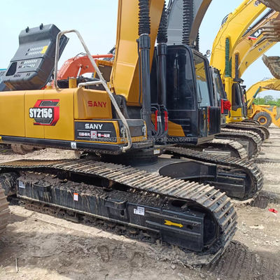Gebrauchtes Sany SY215C Bagger mit 1,2 M3 Eimerkapazität und Original-Hydraulikventil