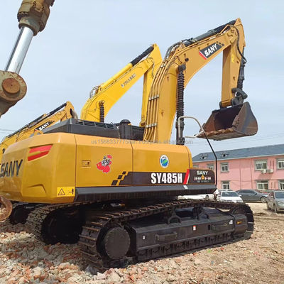 2016 SANY SY485H Gebrauchtgroßer Bagger in ausgezeichnetem Zustand mit geringer Arbeitszeit