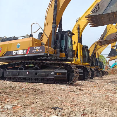 SANY SY485H Crawler Bagger mit 2,23m3 Eimer-Kapazität und Original-Hydraulikpumpe